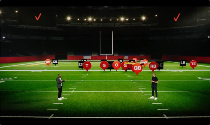 Tecnologia 5G Verizon utilizada na NFL
