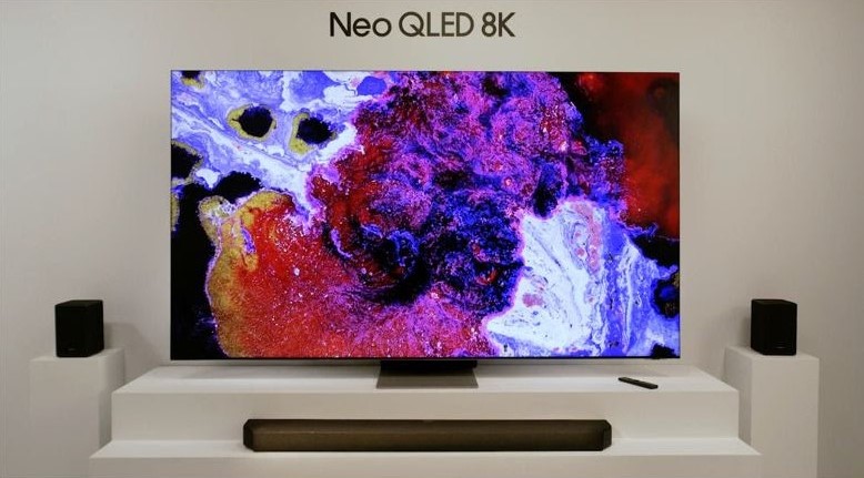 LG - NEO OLED 8k - altíssima definição e conectividade direta para vídeo conferência.