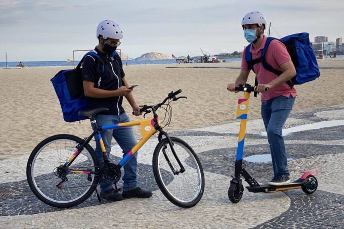 C&A utiliza bicicletas e patinetes para entregas no mesmo dia no Rio de Janeiro
